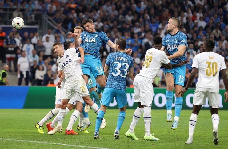 Hasil Liga Champions, Olympique Marseile vs Tottenham Hotspur - Foto Twitter @ChampionsLeague