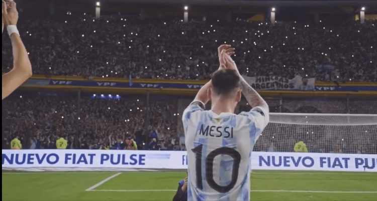 Messi Argentina Copa America 2021 Netflix