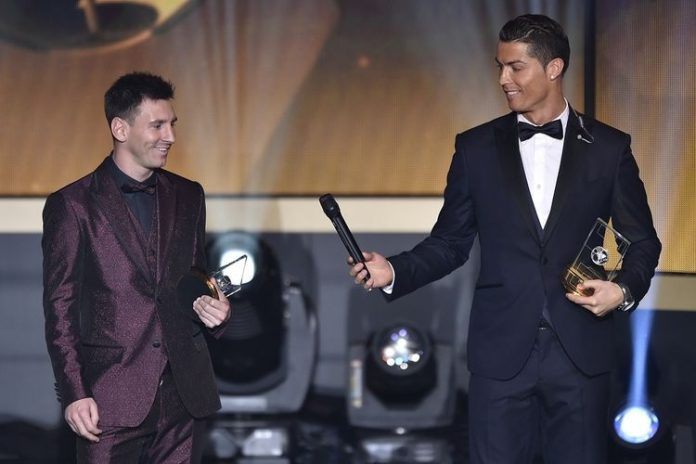 Cristiano Ronaldo dan Lionel Messi - AFP
