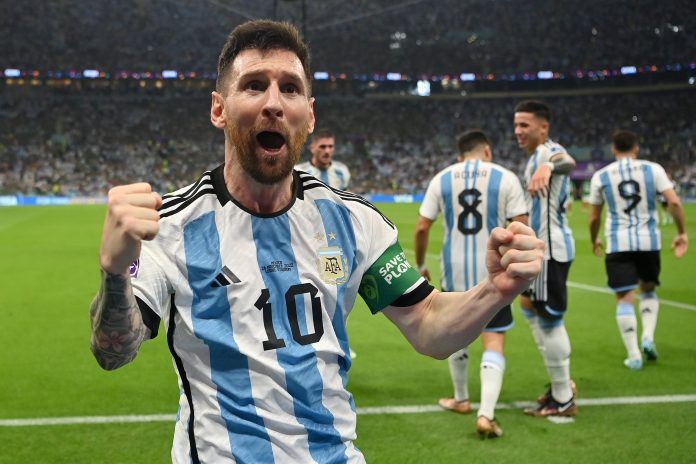 Messi vs Meksiko, Piala Dunia 2022 - Twitter @FIFAWorldCup