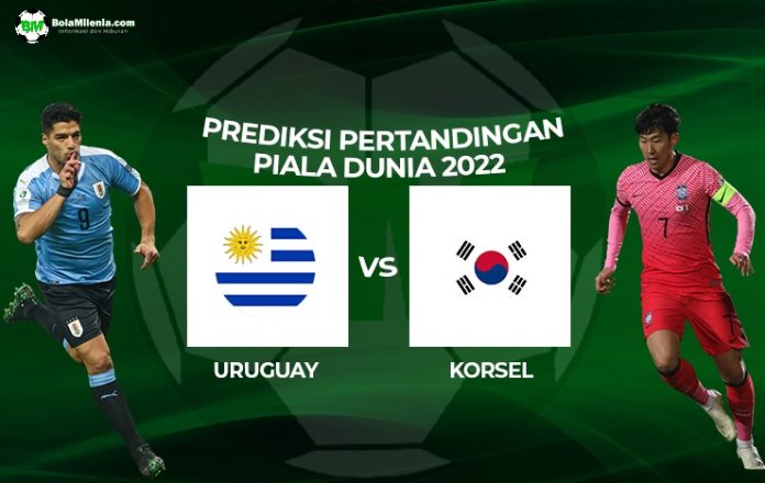 Prediksi Uruguay vs Korea Selatan (cover) Piala Dunia 2022 - BolaMilenia