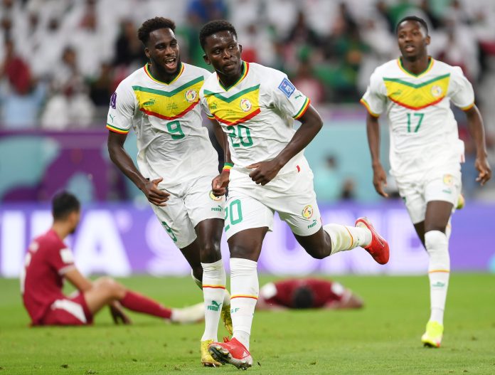 Selebrasi gol Senegal - FIFA