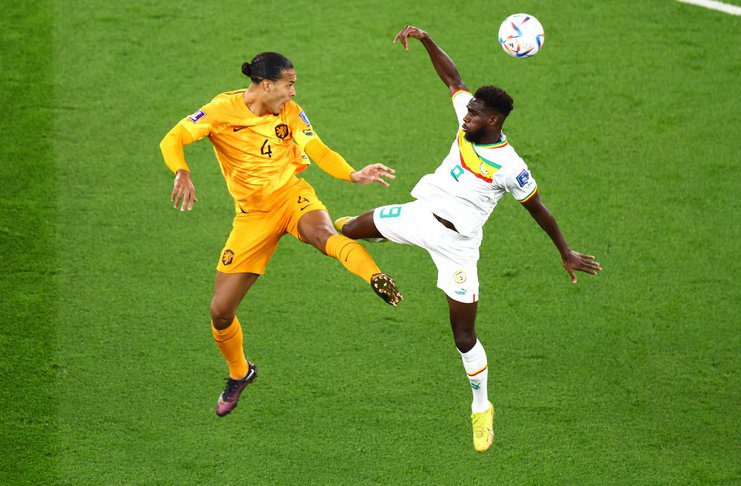Senegal vs Belanda,Virgil Van DIjk, PIala Duia 2022 - FIFA