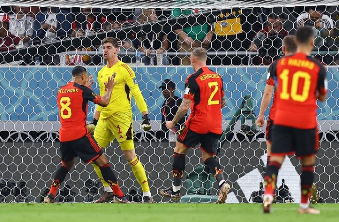 Thibaut Courtois, Belgia vs Kanada, Piala Dunia 202 - FIFA