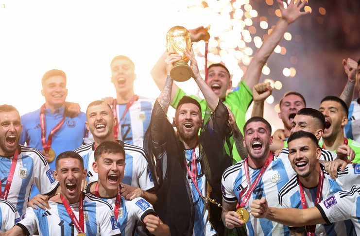 Argentina vs Prancis, Lionel Messi, Argentina juara Piala Dunia 2022 (2) - FIFA