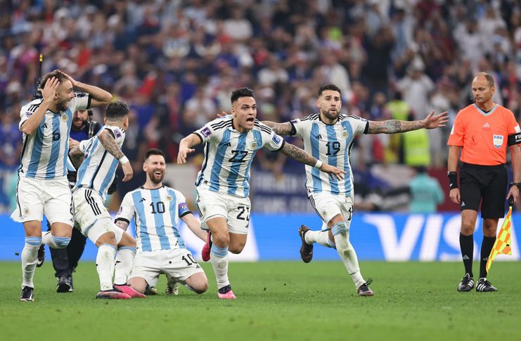 Argentina vs Prancis, Lionel Messi, Argentina juara Piala Dunia 2022 - FIFA