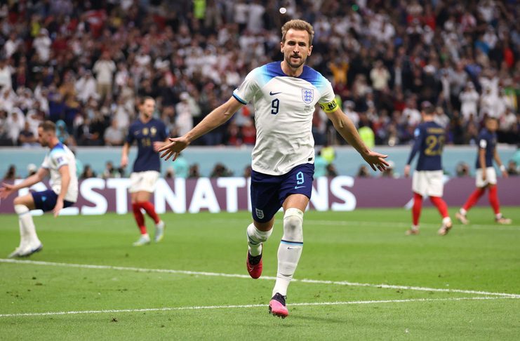 Inggris vs Prancis, Piala Dunia 2022, Harry Kane - Twitter @iF2is