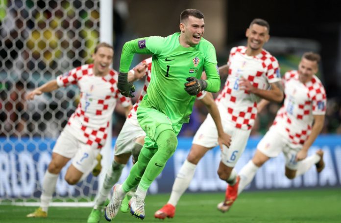 Kroasia vs Brasil, PIala Dunia 2022, Dominik Livakovic - FIFA
