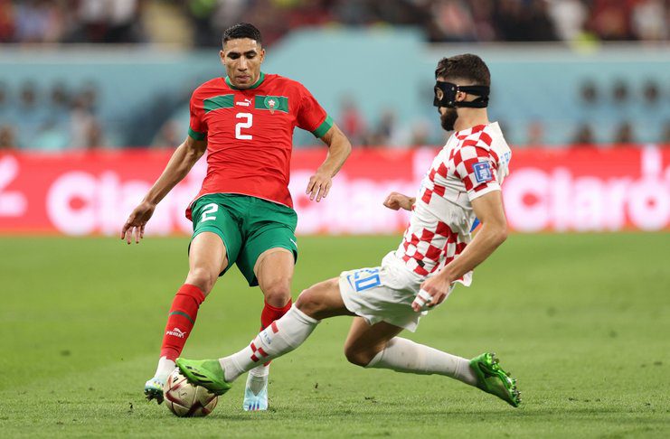 Kroasia vs Maroko, 3rd Piala Dunia 2022, Achraf Hakimi vs Josko Gvardiol - FIFA
