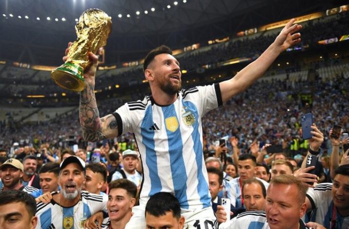 Lionel Messi timnas Argentina juara Piala Dunia 2022 (1) - FIFA