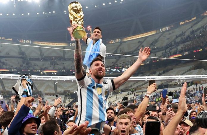 Lionel Messi timnas Argentina juara Piala Dunia 2022 - FIFA