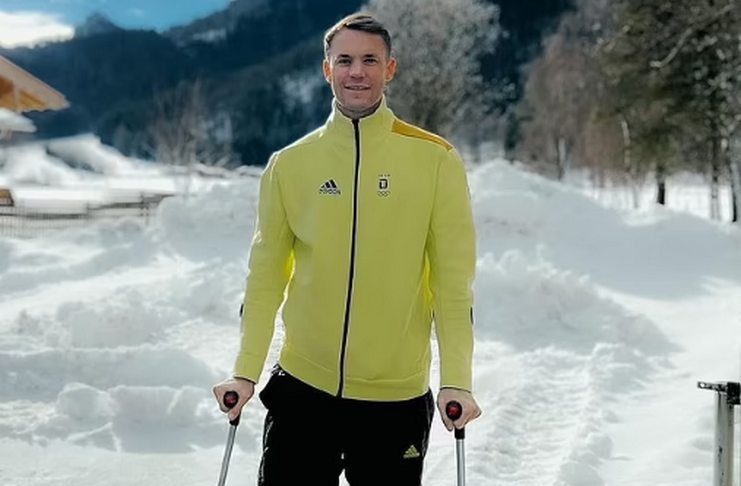 Manuel Neuer ski, Bayern Munich, timnas Jerman - Daily Mail