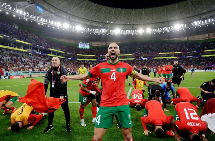 Maroko vs Portugal, Sofyan Amrabat, Piala Dunia 2022 - Twitter @iF2iS