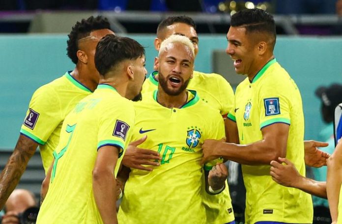 Neymar, Brasil vs Korea Selatan, Piala Dunia 2022 - Eurosport