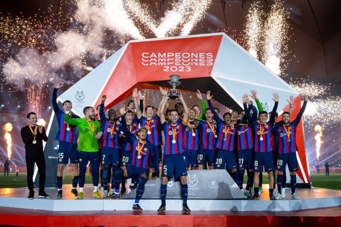 Barcelona, Juara Piala Super Spanyol - Barcelona