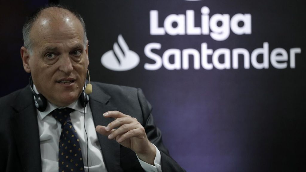Javier Tebas Presiden La Liga - Eurosport