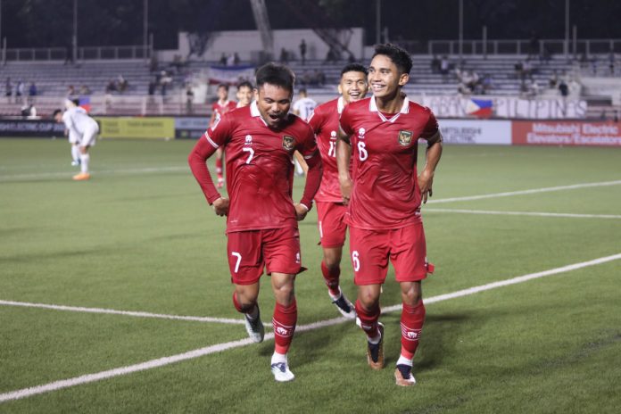 Marselino Pombo Dance Filipina vs Indonesia Piala AFF 2022 - PSSI