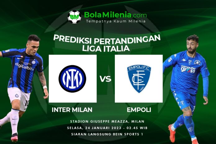 Prediksi Inter Milan vs Empoli Liga Italia 2022-23 - BolaMilenia