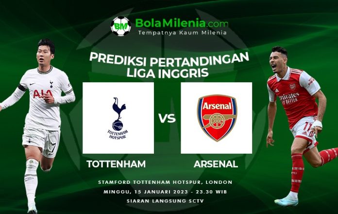 Prediksi Tottenham Hotspur vs Arsenal, Liga Inggris - BolaMilenia