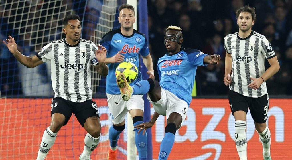 Victor Osimhen, Napoli vs Juventus, Liga Italia 2022 - Il Messaggero
