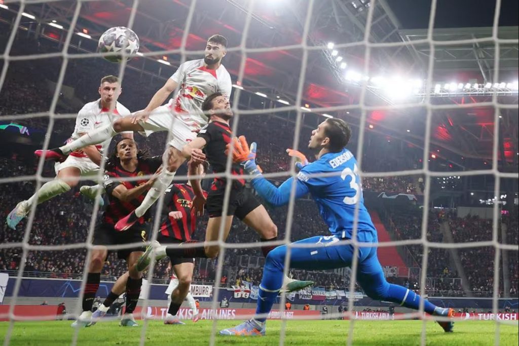 Leipzig vs Man City, Liga Champions - UEFA