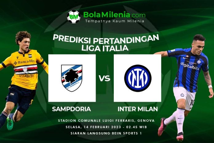 Prediksi Sampdoria vs Inter Milan, 14 Februari 2023 Dini Hari