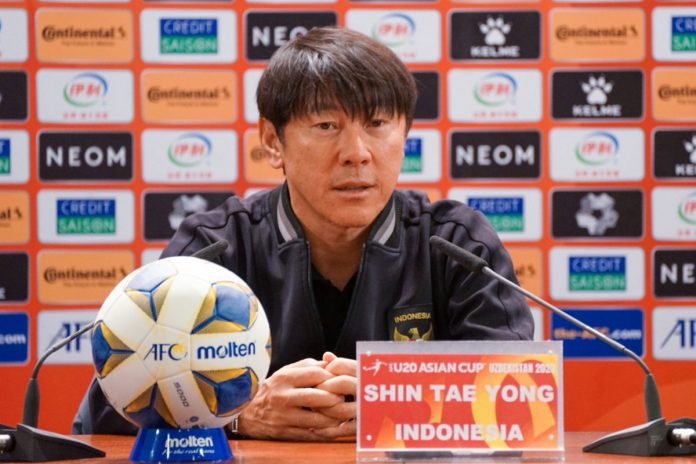Shin Tae-yong, Timnas U-20 Indonesia - PSSI