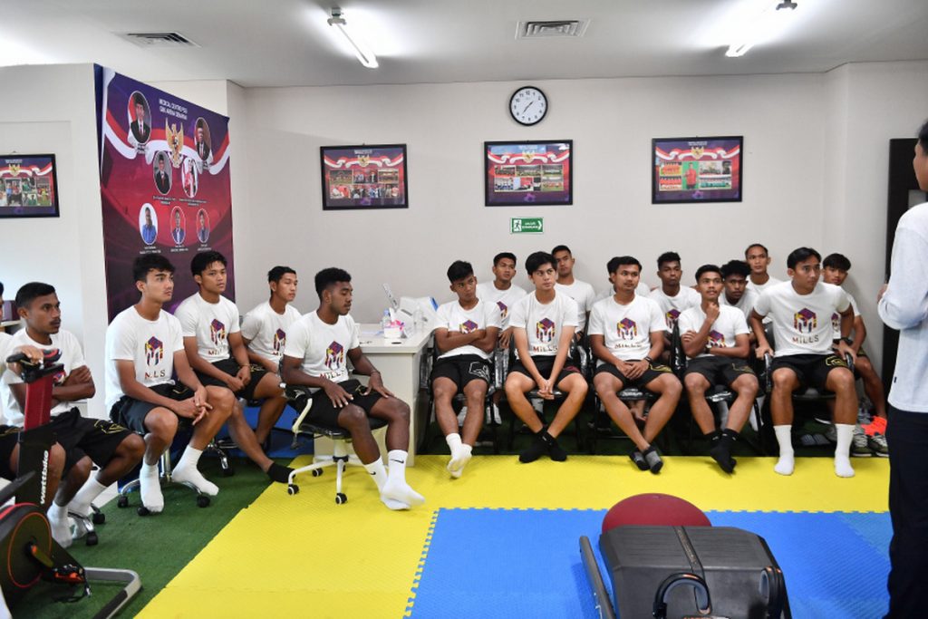 Skuad Timnas U-22 Indonesia gelar latihan fisik - PSSI