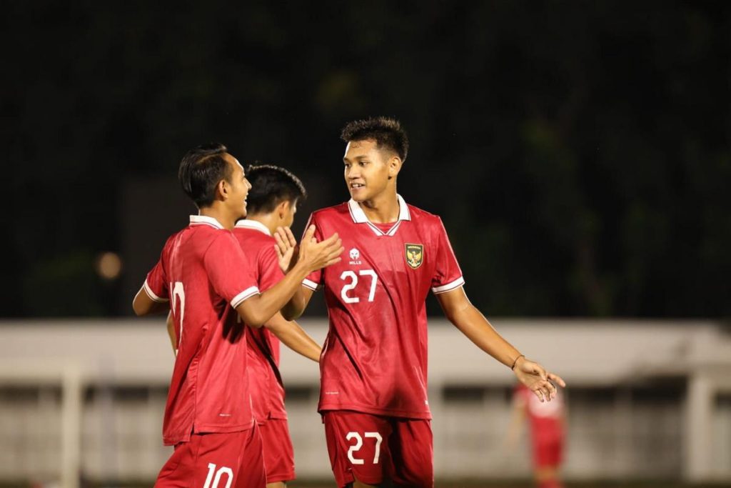 Uji coba Timnas U-22 Indonesia vs Bhayangkara FC