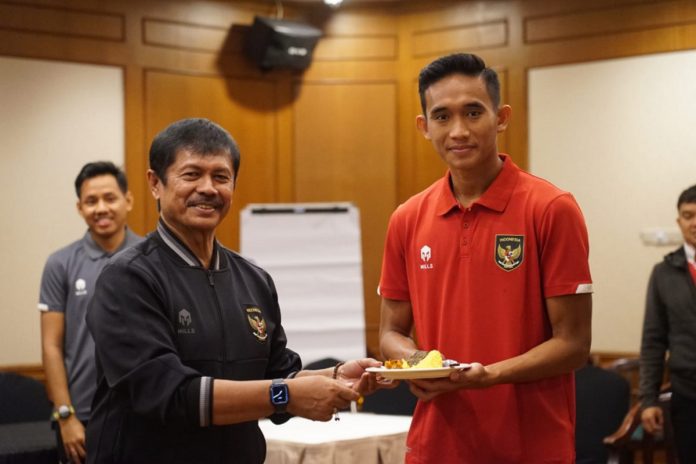 Indra Sjafri dan Rizky Ridho, Timnas Indonesia U-22