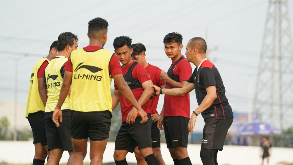 Latihan Timnas U-22 Indonesia di Kambojalagi - PSSI