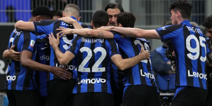 Selebrasi Inter Milan setelah Federico Dimarco mencetak gol ke gawang Juventus - Goal
