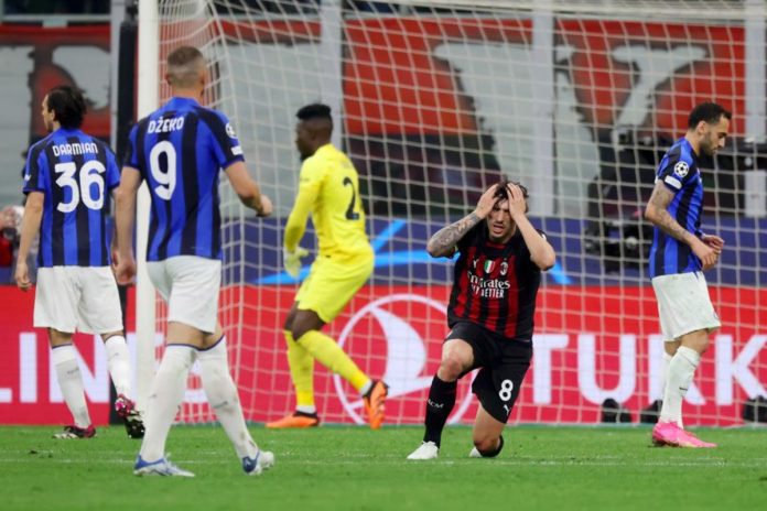 AC Milan vs Inter, Liga Champions - UEFA