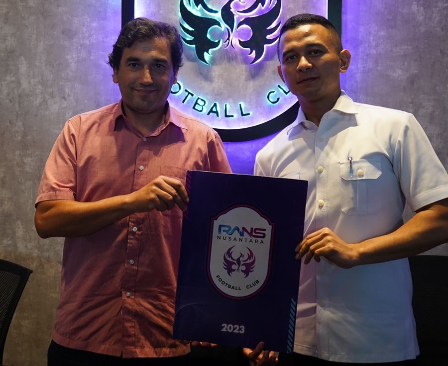 Pelatih baru RANS Nusantara FC, Eduardo Almeida