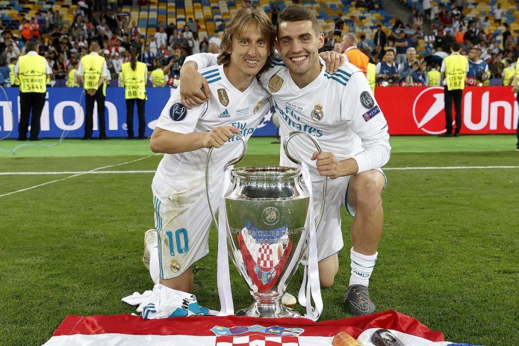 Modric Kovacic, Liga Champions - Daily Mail