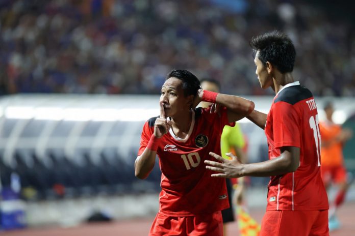 Selebrasi Beckham Putra Nugraha, Timnas U-22 Indonesia - PSSI