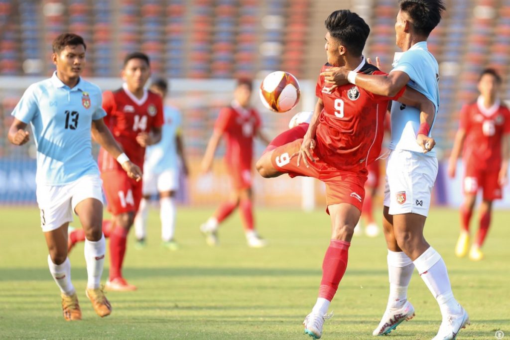 Timnas U-22 Indonesia vs Myanmar, SEA Games 2023 - PSSI