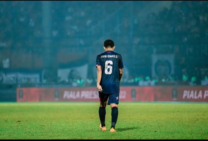 Gelandang Arema FC, Evan Dimas
