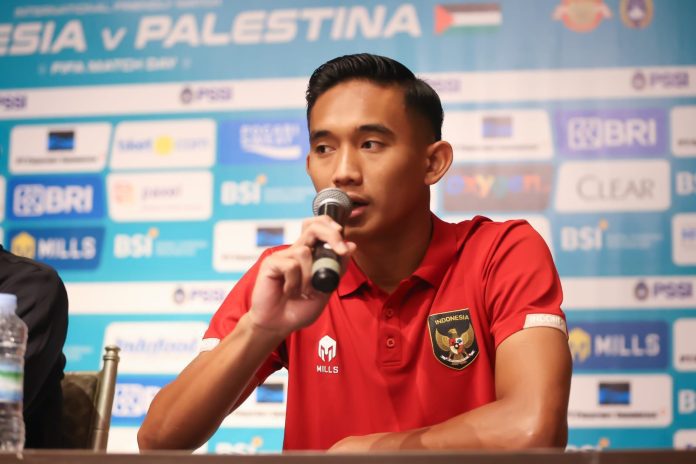 Rizky Ridho, Timnas Indonesia vs Palestina - PSSI