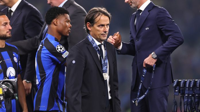 Simone Inzaghi, Inter Milan vs Manchester City - Super Sports
