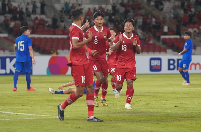 Timnas U-20 Indonesia kalah dari Thailand Di SUGBK, pelatih Indra Sjafri - PSSI