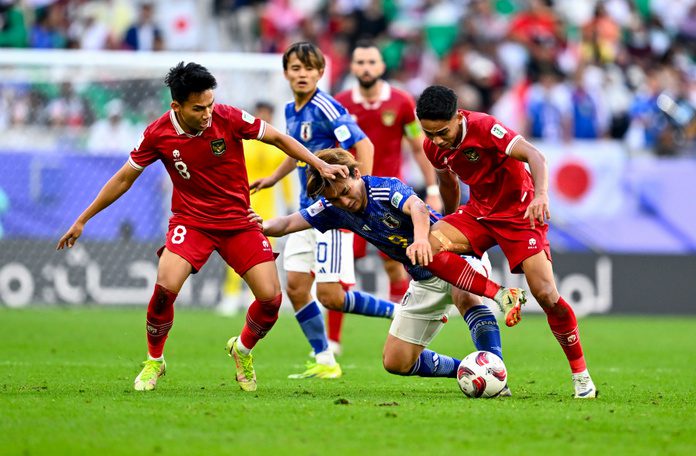 Witan Sulaeman Marselino Ferdinan Timnas Indonesia vs Jepang Piala Asia 2023 - PSSI