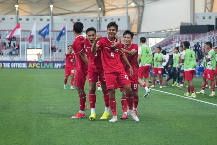 Timnas U-23 Indonesia vs Australia, Komang Teguh, Rizky Ridho, Witan Sulaeman , Piala Asia U-23 2024 - PSSI
