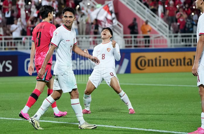 Timnas U-23 Indonesia vs Korea Selatan, Marselino Ferdinan, Piala Asia U-23 2024 - PSSI