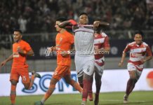Madura United vs Borneo FC, Hugo Gomez Jaja - LIB
